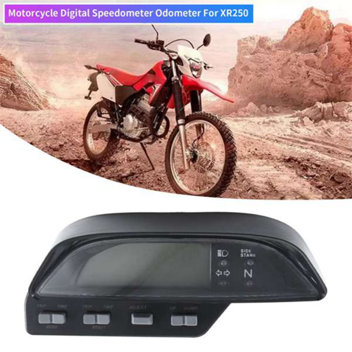 1PC Digital Speedometer Odometer Black for XR250