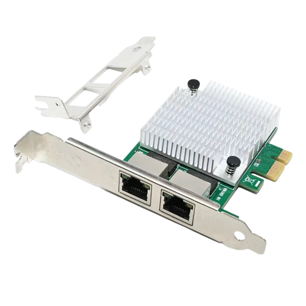 2 Rj45 Port Pcie X1 Dual Gigabit Realtek 8111F+ As 4853205630147