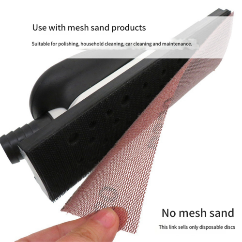 200 x 70mm Sanding Block Vacuum Hand Sander Sponge 2