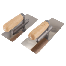 2 Pieces Stainless Steel Venetian Plaster Trowel,