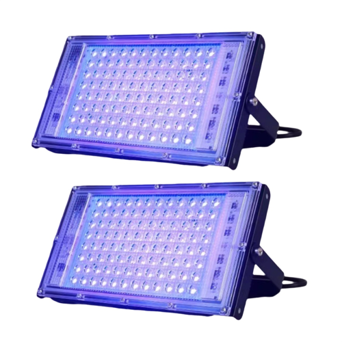 2 Pcs UVA Black Light 220V Lights IP65 Waterproof 1