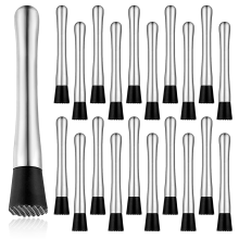 20 Pcs Muddler for Cocktails - Stainless Steel Bar