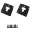 2 Sets Locking Bed Tie Down Cleats Anchors + Plate 3