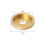 20 mm dicker, goldgelöteter Diamant-Winkelschleifstein 3