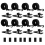 24Pcs Pool Solar Cover Reel Attachment Kit, Ingrou 2