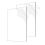 2Pcs 1/8In Thick (3mm) Acrylic Sheets, Clear Cast 1