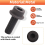 2pcs 145344-01 Miter Saw Blade Bolt Replacement Cl 5