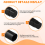 2pcs 10 Spline Lug Nut Key Replacement for Bimecc 7