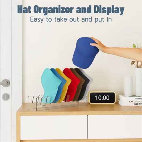 2Pcs Baseball Cap Organizer Acryl Lagerung Multi- 2
