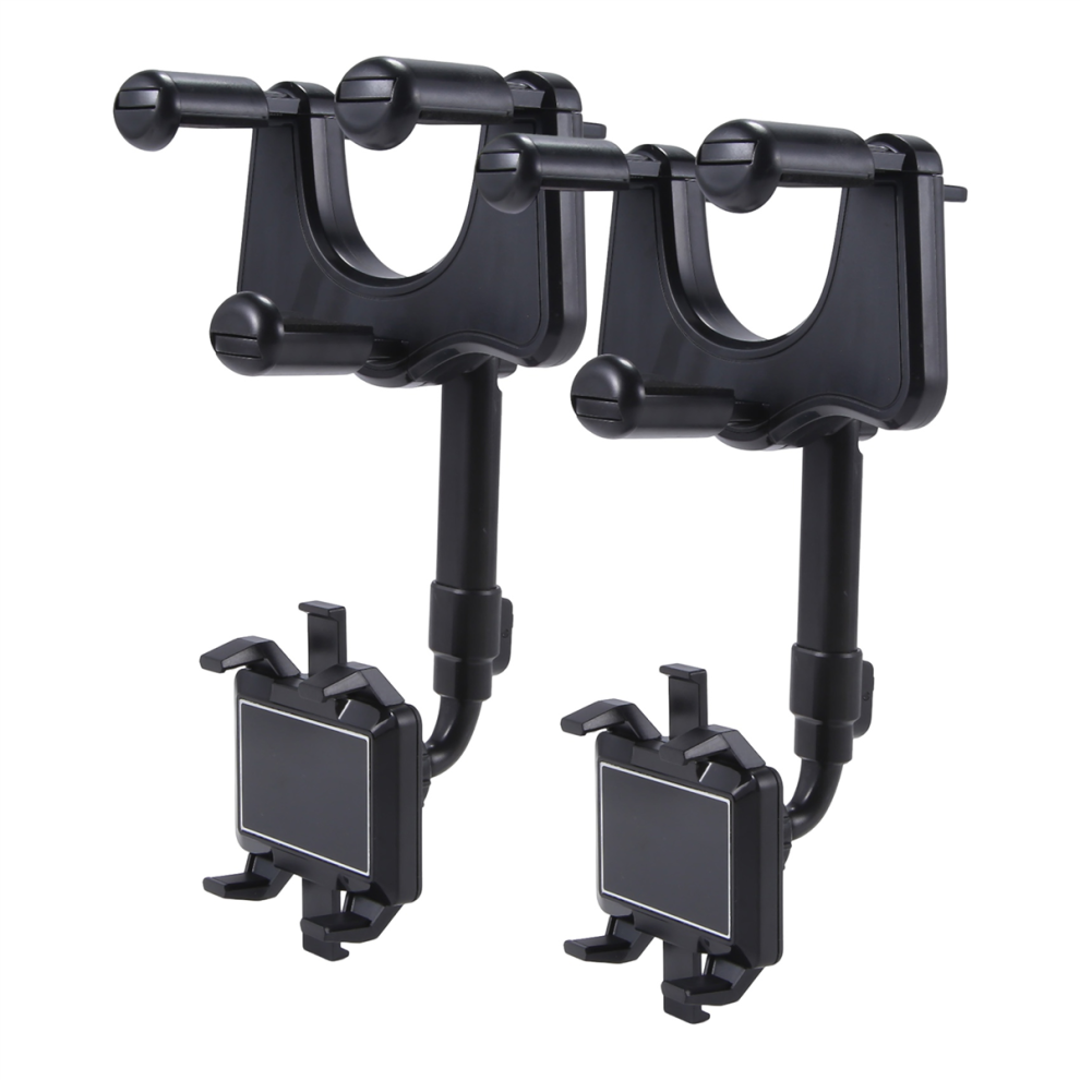 2Pcs Car Rearview Mirror Bracket Cell Phone Three 4854006739282