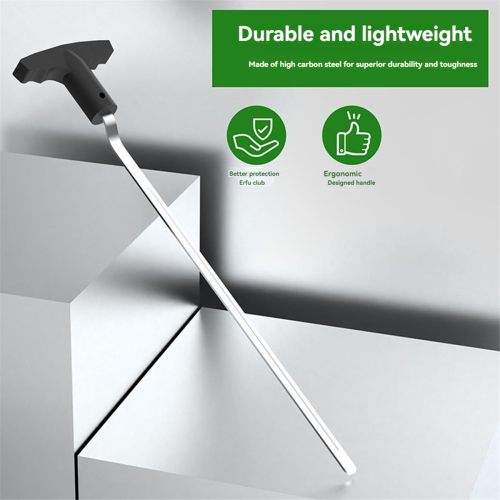2PCS Golf Grip Removal Tool V-Groove Remover Saver 2