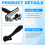 2PCS Auto Vordertür Check Strap Grenze Rod Stop EJ7 9