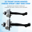 2PCS Auto Vordertür Check Strap Grenze Rod Stop EJ7 7