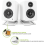 2PCS Desktop Speaker Stand Audio Bracket Tabletop 4