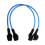 2pcs Blue TPU Windsurfing Fixed Harness Line - 26 3