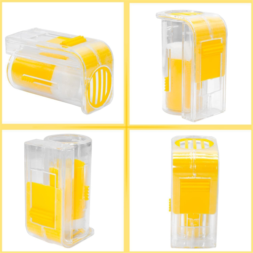 2PCS Queen Bee Marking Bottle Plastic One Handed C 2