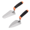 2Pcs Pointing Trowel and Gauging Set,6in Masonry H 1