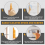 2PCS Magnetic Stud Finder Tool , Locate Screws, Na 5