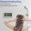 2PCS Wasserdichte Dusche Telefon Halter Fall mit 360  4