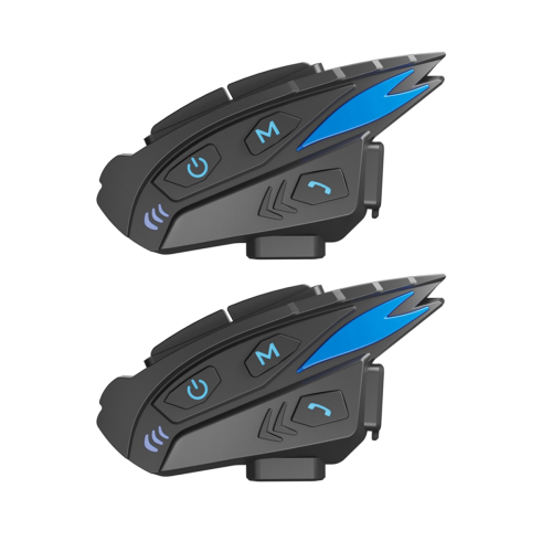 2Set Helm Headset Bluetooth 5,1 Ein-Taste Netwo
