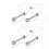2PCS Wall Mount Skateboard Display Stand Indoor Fl 1