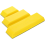 3 Pack Rectangle Auto Body Sanding Block, 10.75inc 2