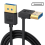 3.3ft Display Port 1.4 Extension Cable 90 Degree D 2