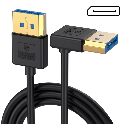 3.3ft Display Port 1.4 Extension Cable 90 Degree D