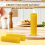 30pcs Beeswax Sheets for Beekeeping, Yellow Waxed 4