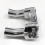 3-1/2 Inch Pullback Handlebar Risers & Top Clamp K 1
