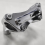 3-1/2 Inch Pullback Handlebar Risers & Top Clamp K 8
