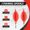 3er-Pack Angelbobbers Popping Cork Float für Redfi 5