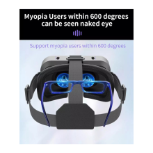 Tragbares 3D-Headset, Kopfmontage, verstellbar für 4.