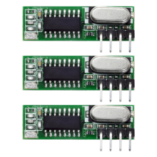 3PCS Mhz Superheterodyne Receiver and Transmitter