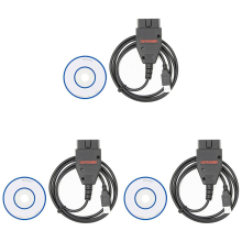 3pcs Eobd2 Flasher Galletto 1260 Cable Auto Chip T