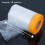 4 Pcs Plastic Dust Sheets Roll 0.55 x 20M Pre-Tape 6