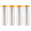 4 Rolls Clear Plastic Sheeting 4.9X 65.5 Ft Pre-Ta 6