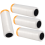 4 Rolls Clear Plastic Sheeting 4.9X 65.5 Ft Pre-Ta 4