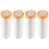 4 Rolls Clear Plastic Sheeting 4.9X 65.5 Ft Pre-Ta 5