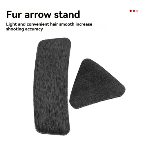 4 Set of Fur Archery Platform Back Glue to Protect 2
