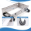 400-800mm Adjustable Square Notched Trowel Mortar 7