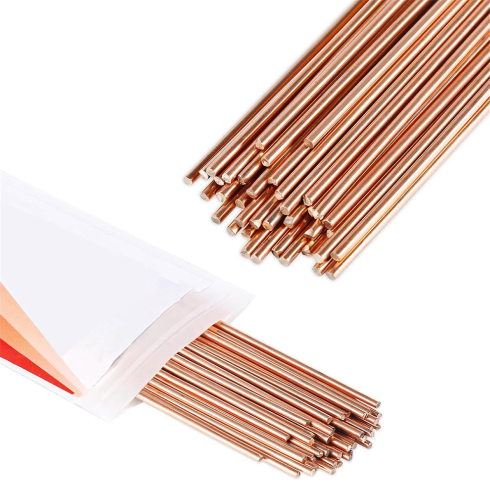 40 Pcs Copper Brazing Rods Brass For Air Condition 4853205674370