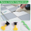 45PCS Ceramic Leveler Kit Floor Tile Leveling Syst 10