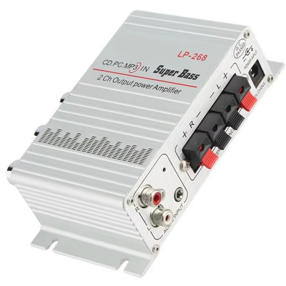 40W 12V Mini Hi-Fi Stereo Amplifier Amp - Supports 4851325155762