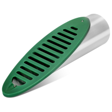 4Inch Angled Drainage Grate Yard Drain, Drain Emit