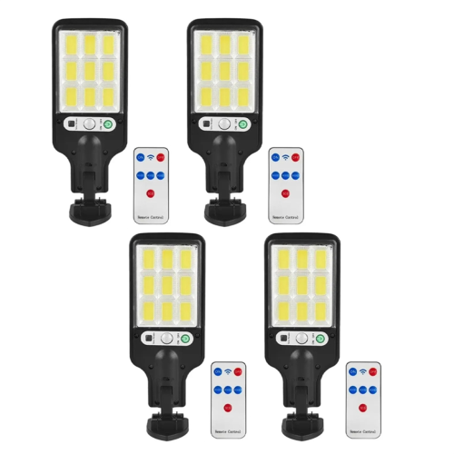 4PCS Sensor Straßenlaterne Outdoor Wasserdicht Securit 1