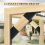 4Pcs Pergola Brackets,45-Degree Angle Bracket,for 7