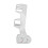 Toilet Bidet Double Knob Movable Nozzle Non 6
