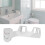 Toilet Bidet Double Knob Movable Nozzle Non 11