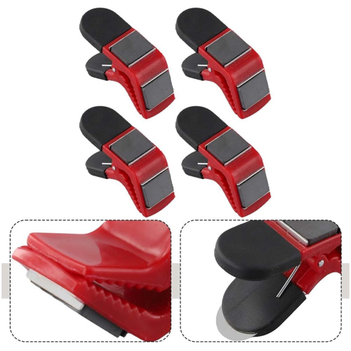 4 magnetische Pinselhalter, Verschüttungsschutz 2